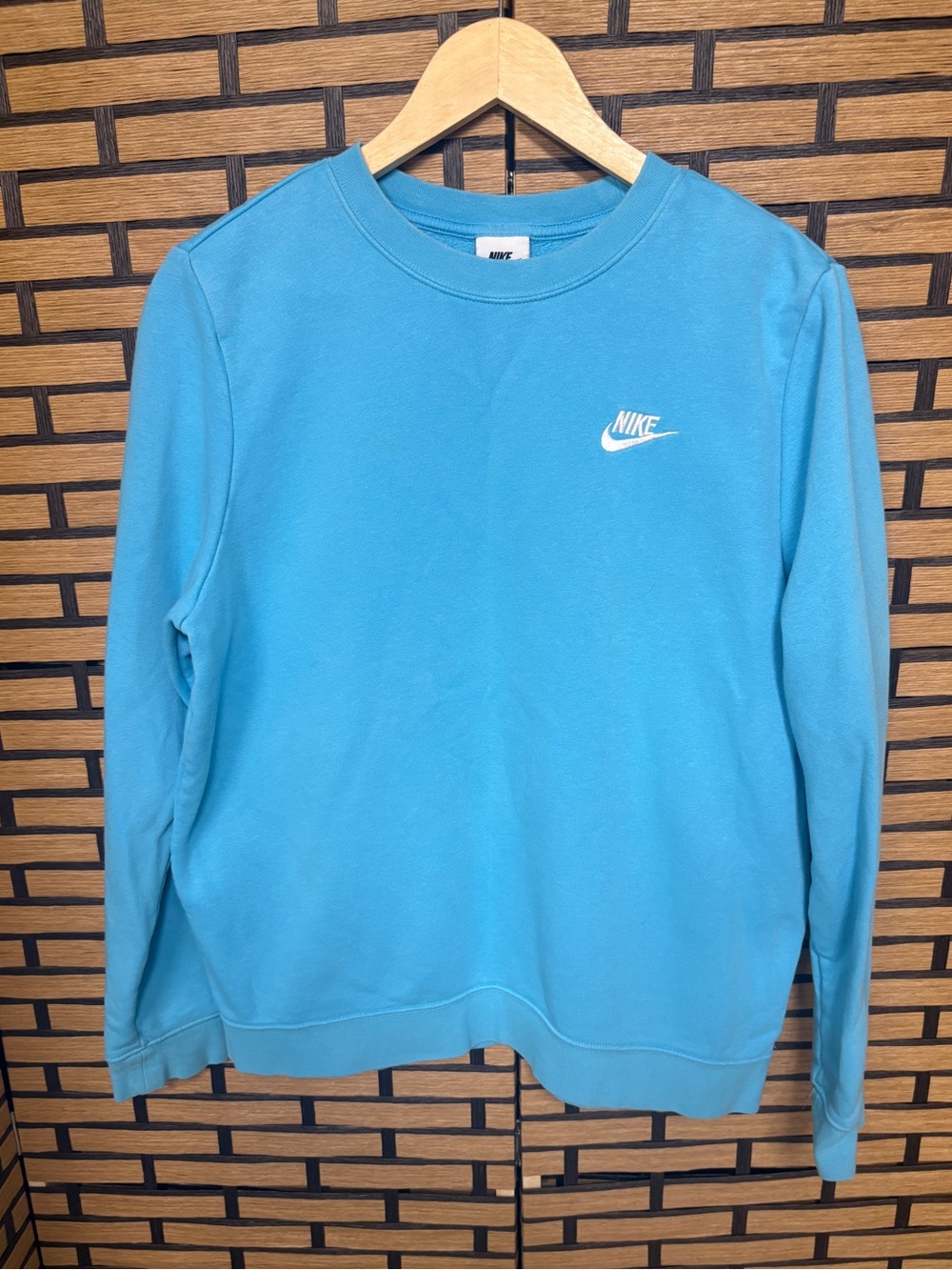 Nike blue sweatshirt size large